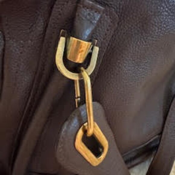 Cloe Paraty Pebbled Leather Bag medium - Picture 4 of 12